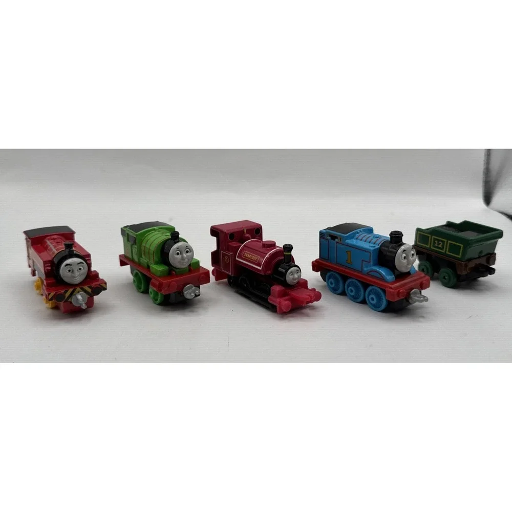 Lot of 5 Thomas The Train Diecast Thomas Victor Percy Skarloey‎ Rail Car